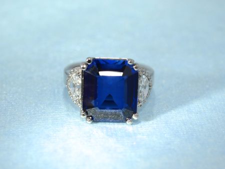 Marv Sapphire Diamond Ring